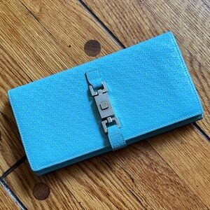 Gucci Turquoise Wallet
